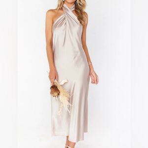 Show Me Your Mumu | Jasmine Halter Midi Dress
